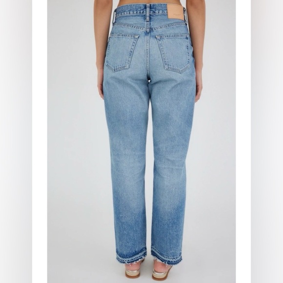 MOUSSY Waipio Wide Straight Jeans, Japanese Denim, Sz 26 - Picture 2 of 13